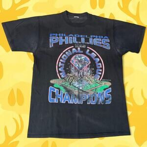authentic vintage 1993 Philadelphia Phillies National League Champions tee